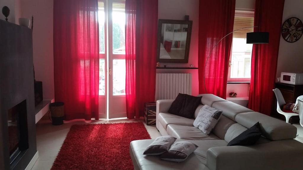 Posezení v ubytování Albergo Al Castello