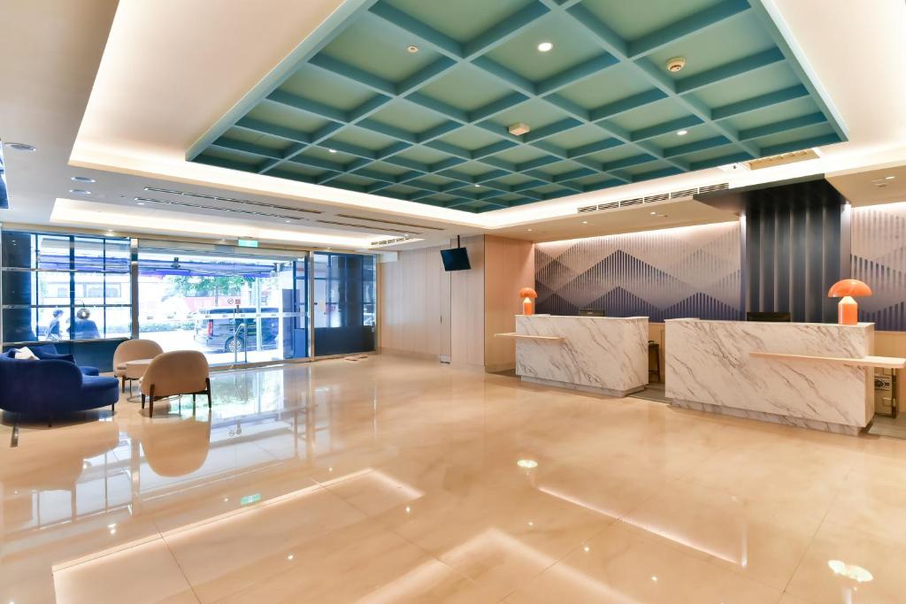 Posezení v ubytování Holiday Inn Express Taipei Train Station by IHG
