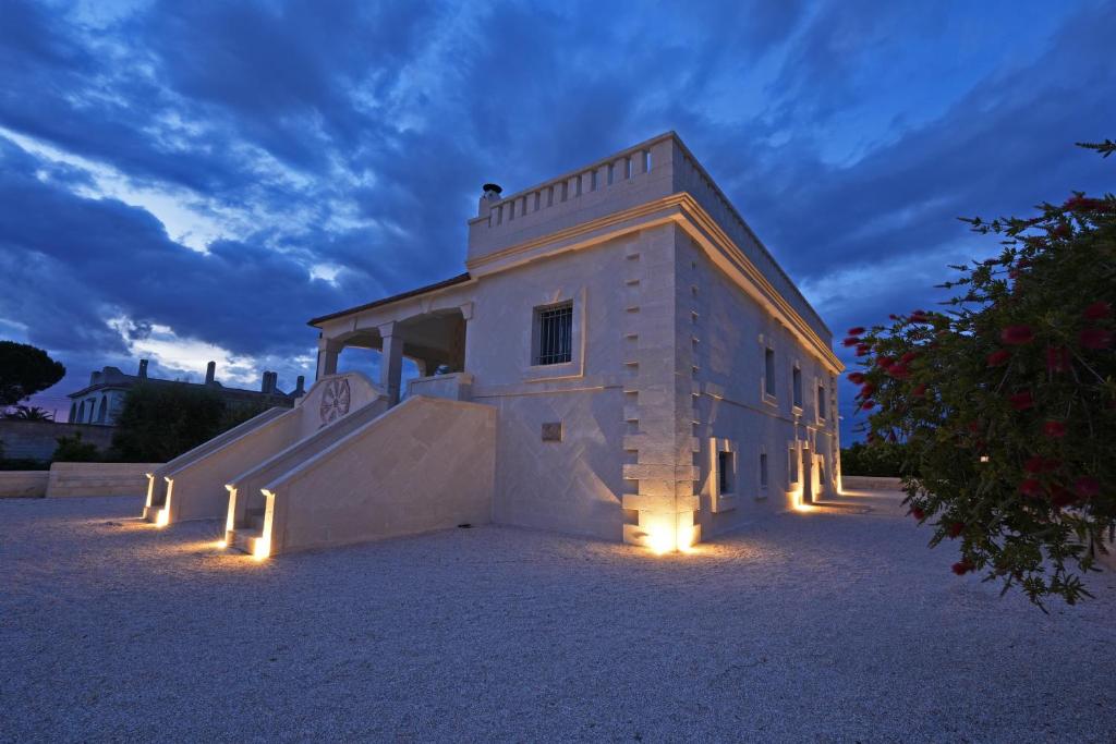 Budova, kde se aparthotel nachází