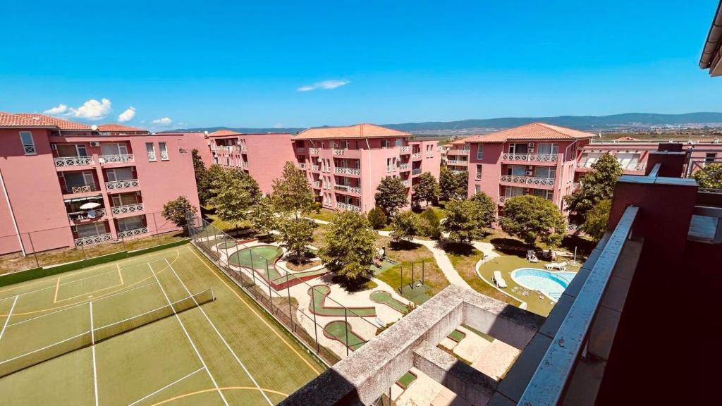 Budova, kde se apartmán nachází