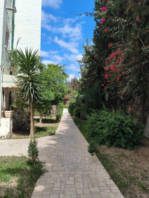Zahrada ubytování Apartment in Yasmine Hammamet