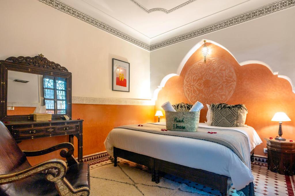 Postel nebo postele na pokoji v ubytování Riad Itrane