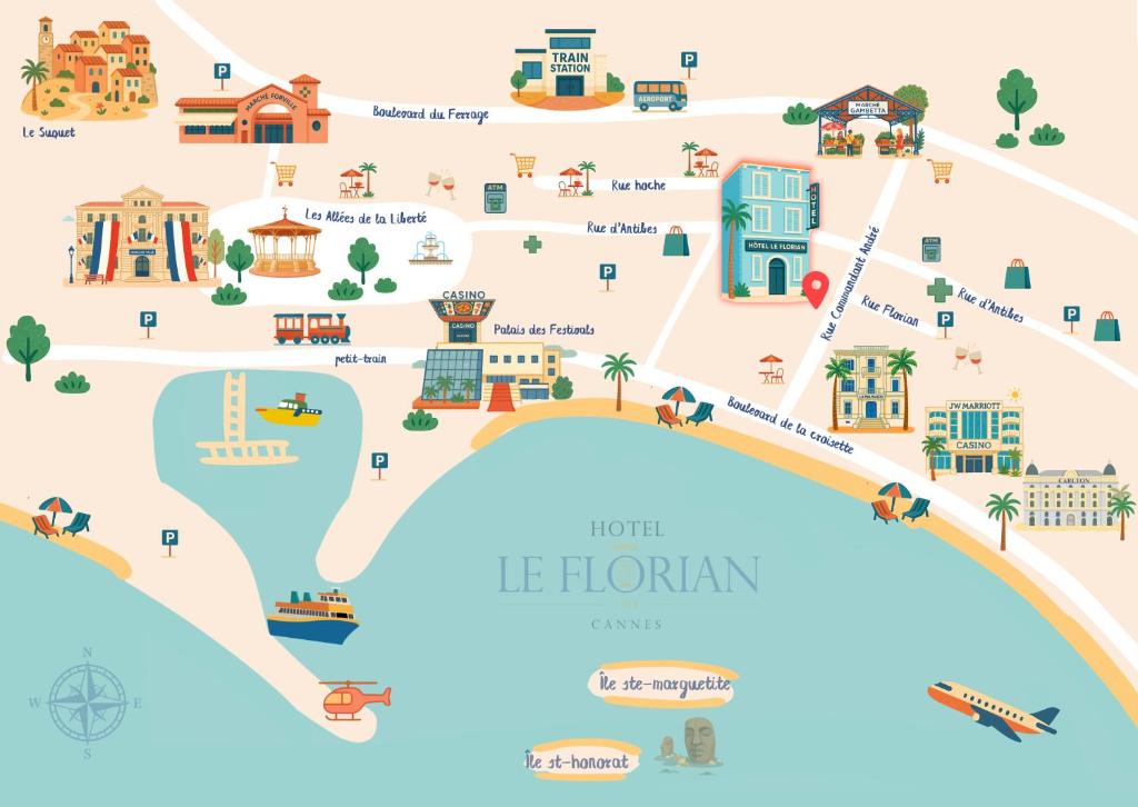 Hotel Le Florian - Resim 15