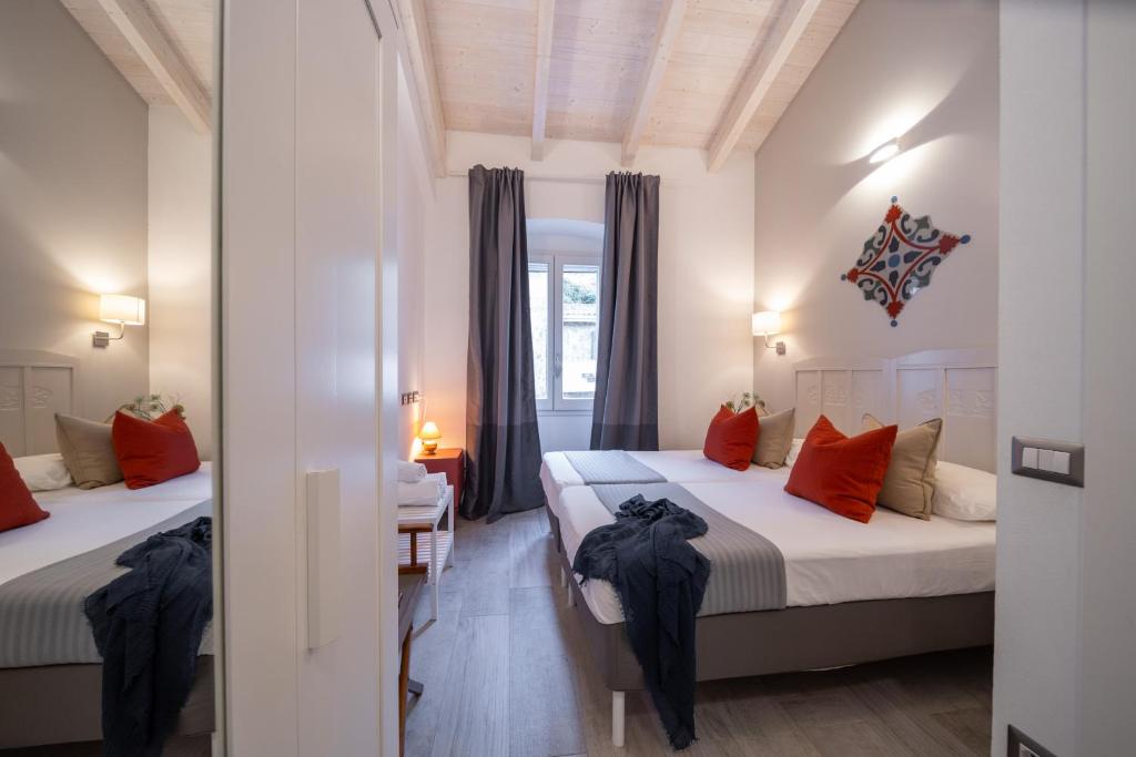 Postel nebo postele na pokoji v ubytování Casa Leone