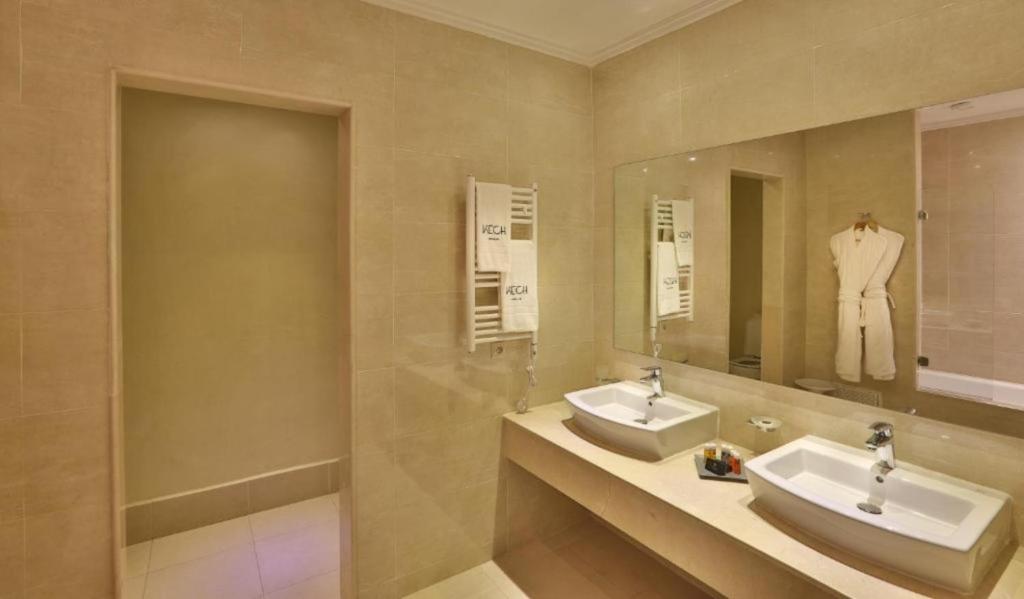 Koupelna v ubytování Kech Boutique Hotel & Spa