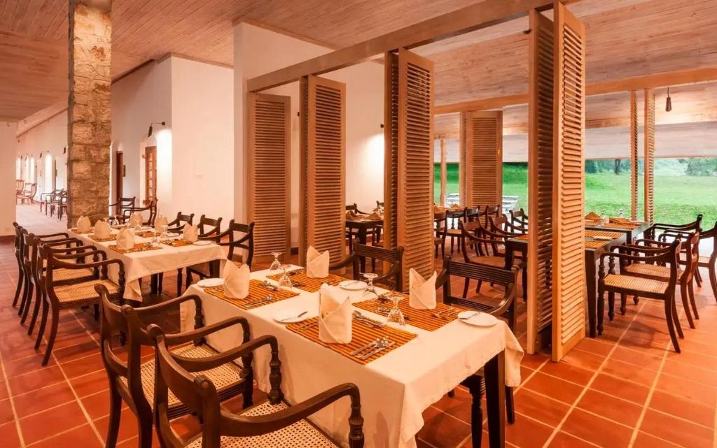 Restaurace v ubytování EKHO Sigiriya