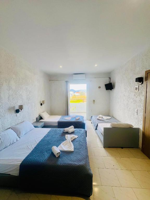 Postel nebo postele na pokoji v ubytování Mark Hotel