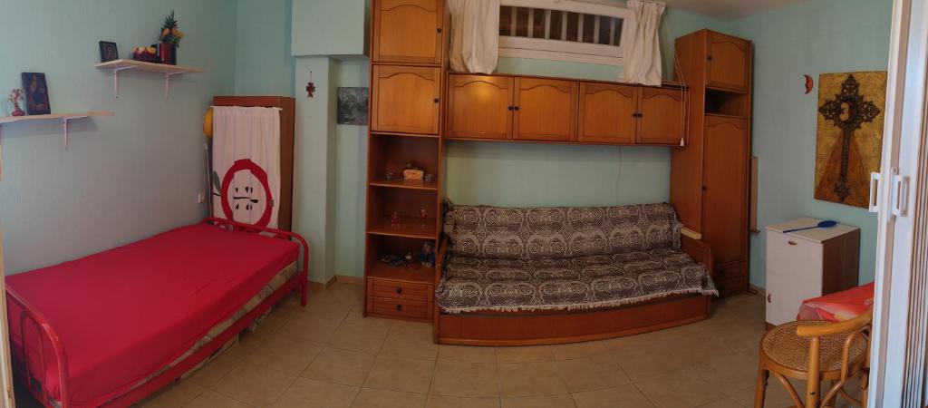 Postel nebo postele na pokoji v ubytování Villa Eva's Treasure
