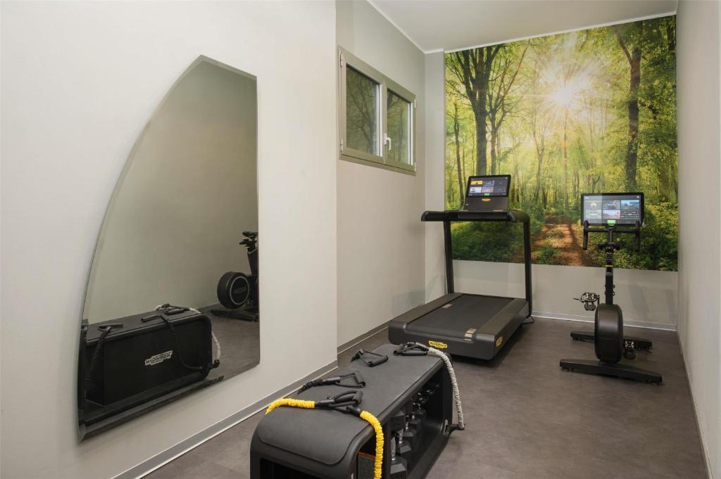 Fitness centrum a/nebo fitness zařízení v ubytování NH Milano Machiavelli