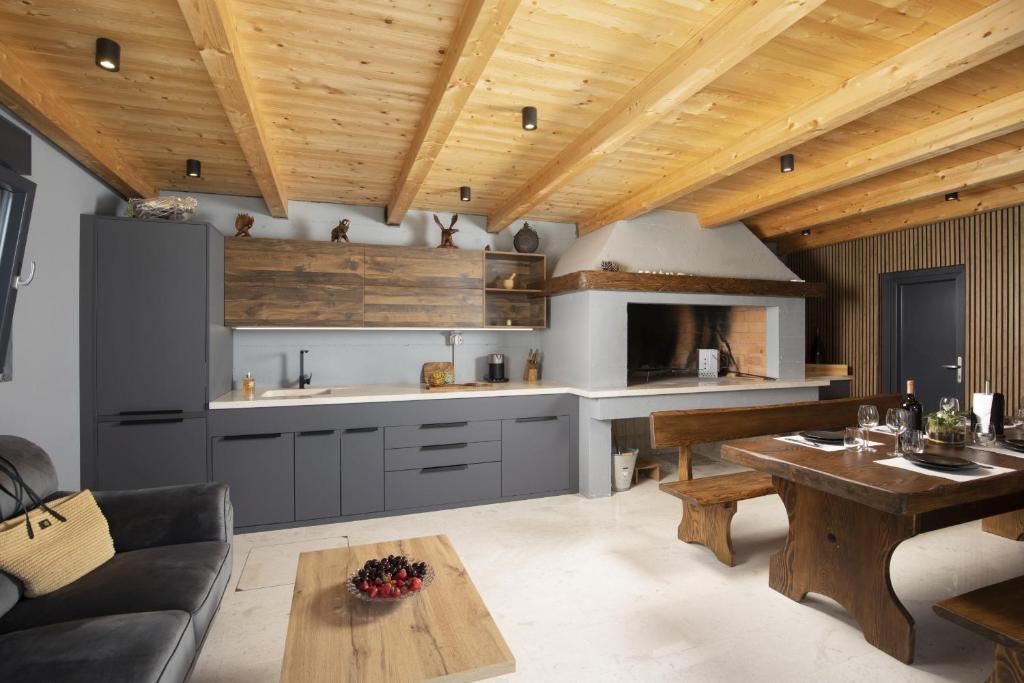 Kuchyňa alebo kuchynka v ubytovaní Vacation house Ana