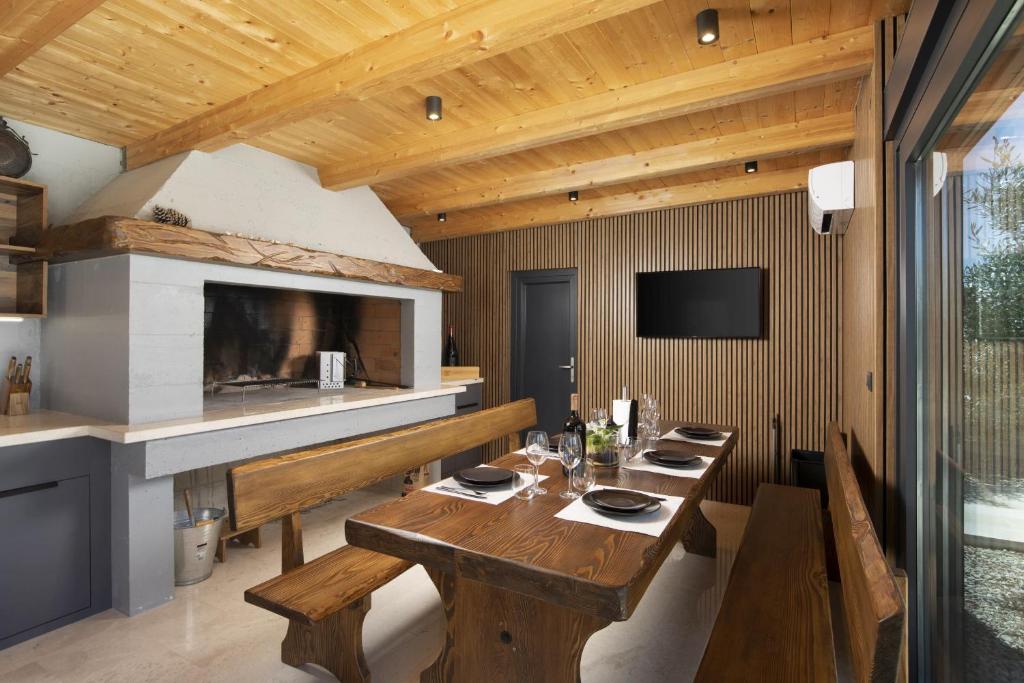 Kuchyňa alebo kuchynka v ubytovaní Vacation house Ana