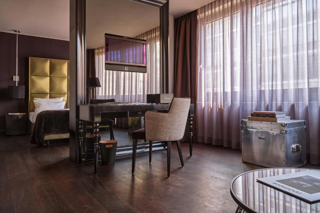 Posezení v ubytování Roomers Frankfurt Central, Autograph Collection