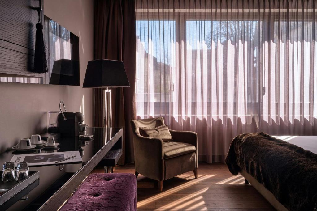 Posezení v ubytování Roomers Frankfurt Central, Autograph Collection
