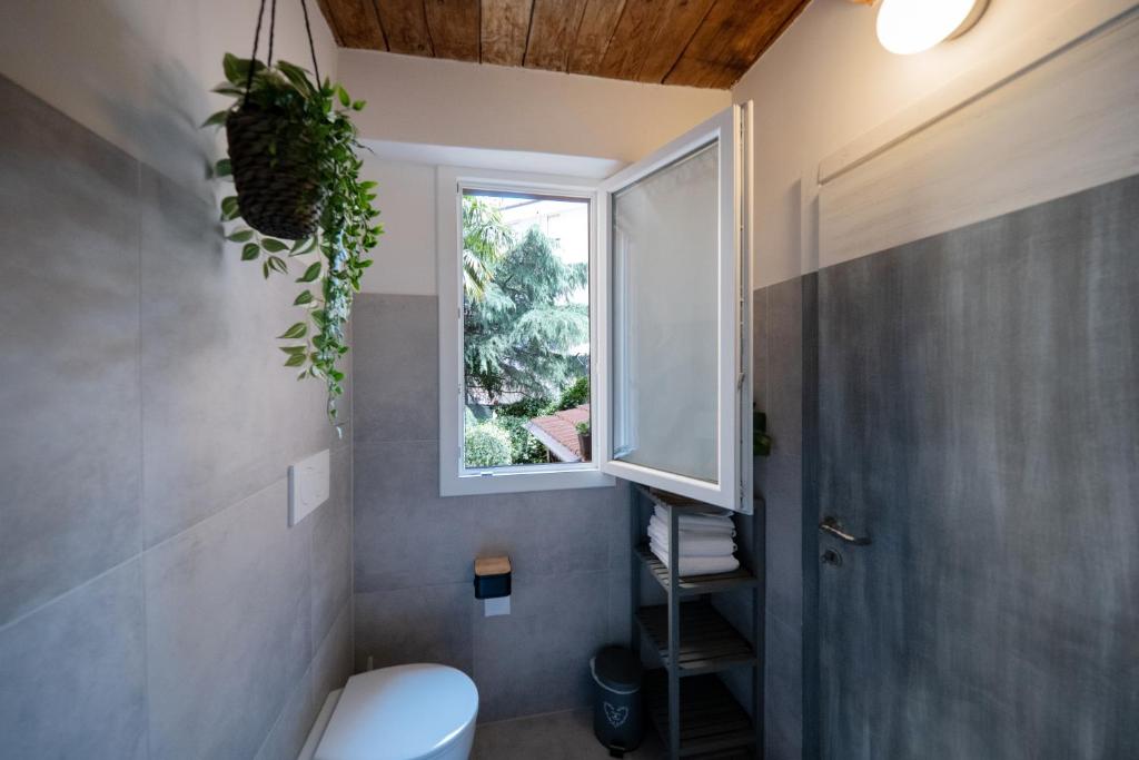 Koupelna v ubytování B&B A Portata di Mare