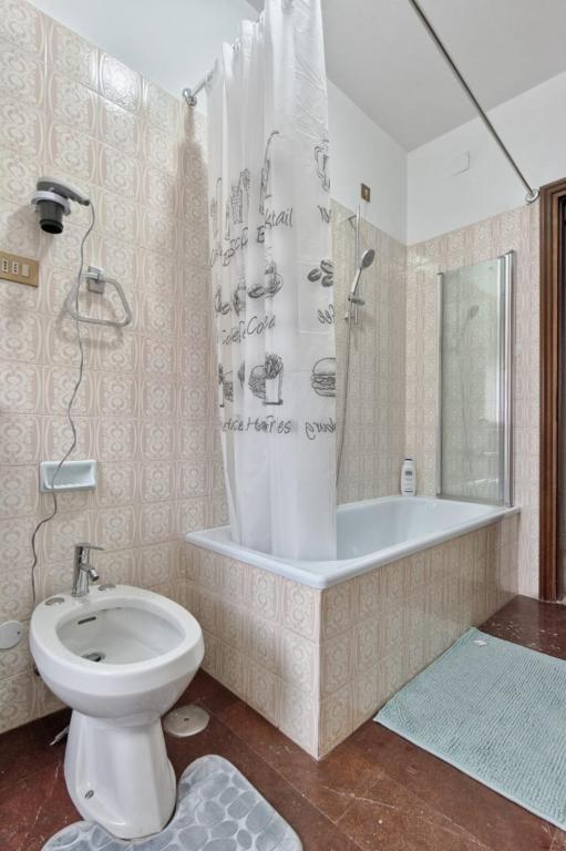 Koupelna v ubytování Venice Mahdi Apartment