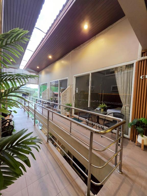 Balkón nebo terasa v ubytování Chilli Hotel&Restaurant