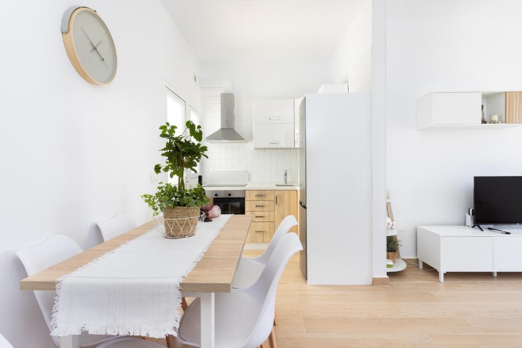 Kuchyň nebo kuchyňský kout v ubytování Casa Iraría