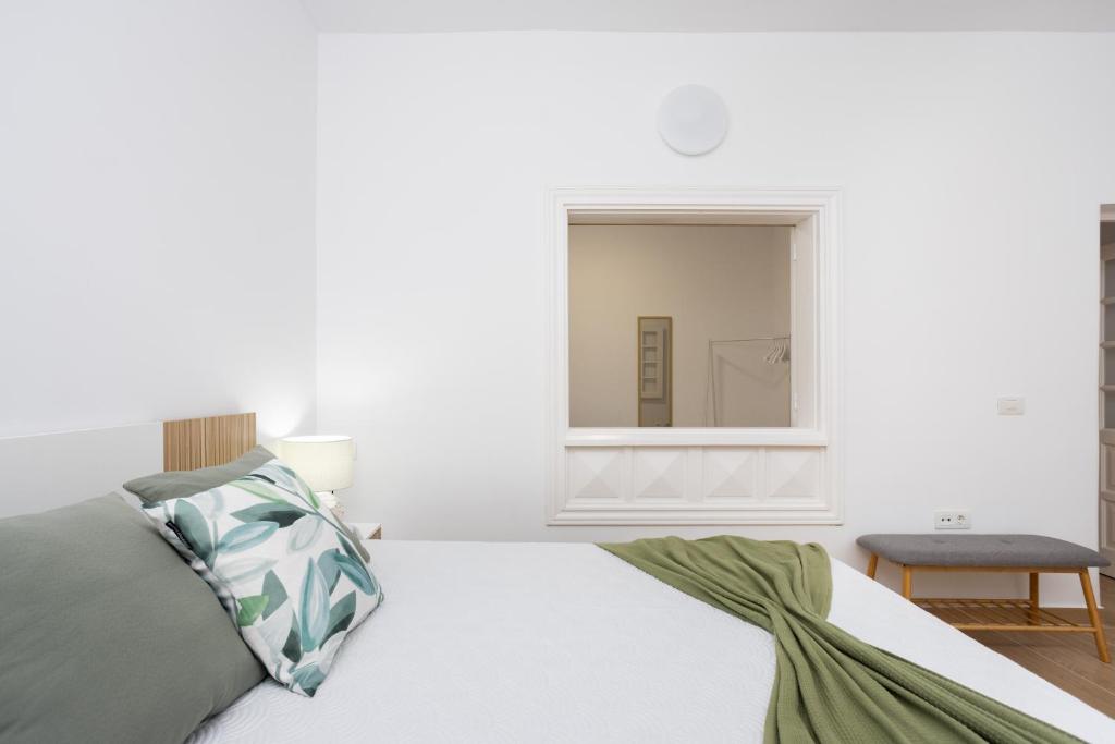 Postel nebo postele na pokoji v ubytování Casa Iraría