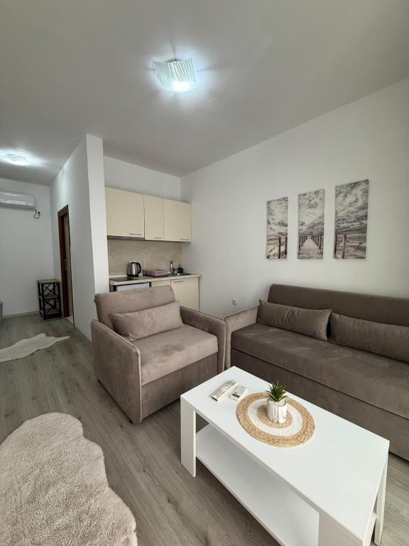 Posezení v ubytování Apartments Amar