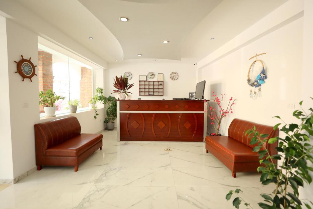 Posezení v ubytování Hotel Soan