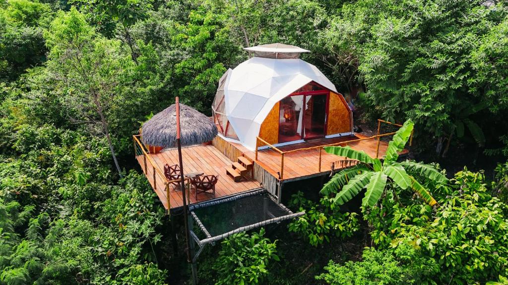 Zahrada ubytování Los Glampings De Taytamaki