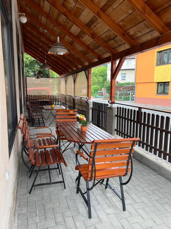 Balkón nebo terasa v ubytování UbytkoMácháč