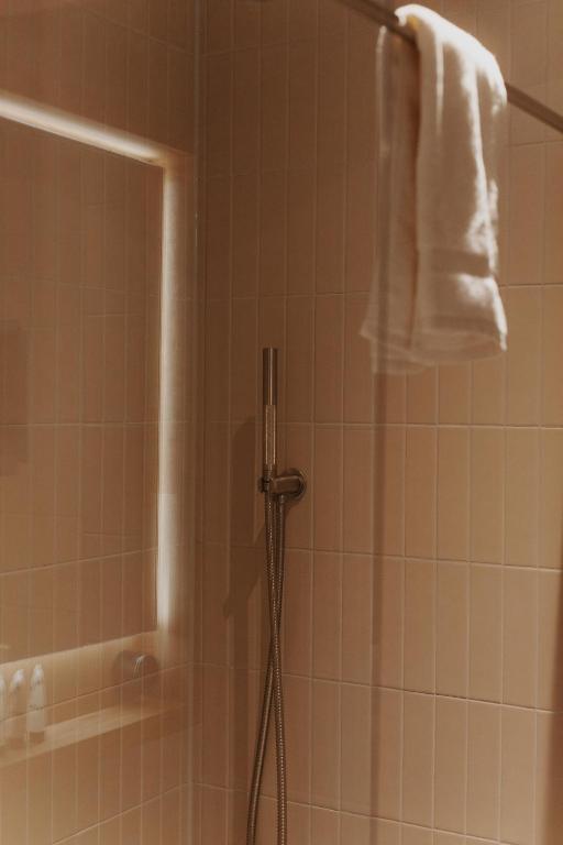 Koupelna v ubytování Man Met Bril Koffie Hotel