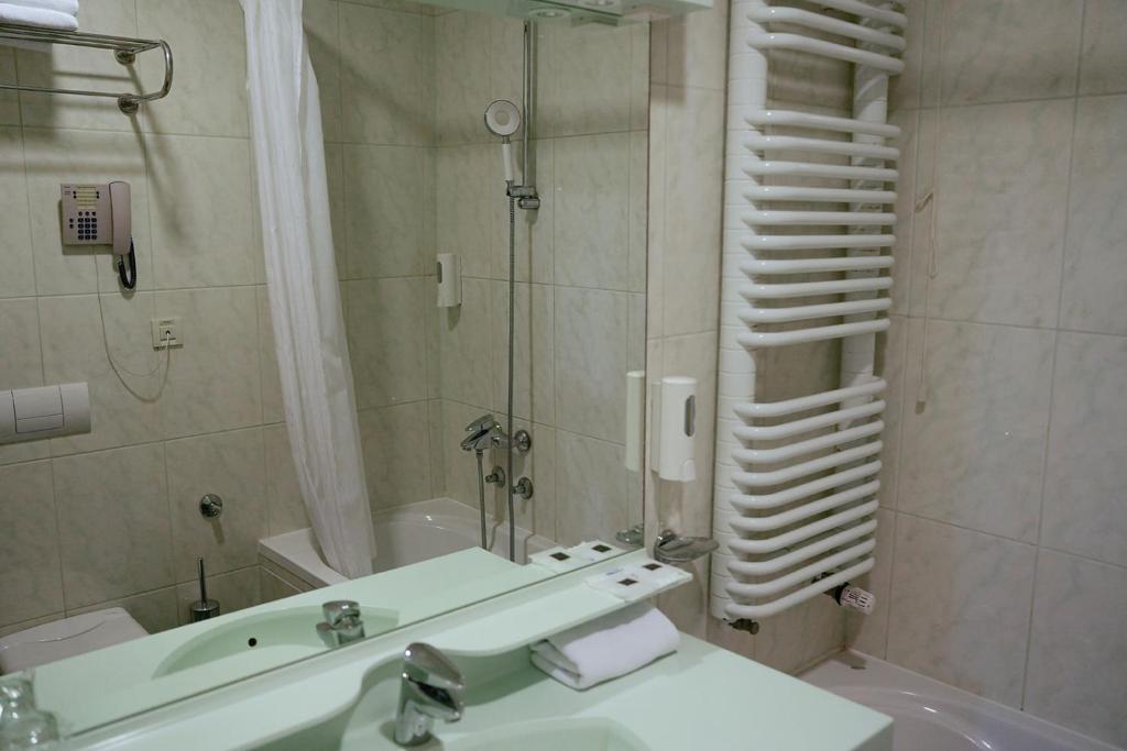 Koupelna v ubytování Hotel Radobolja