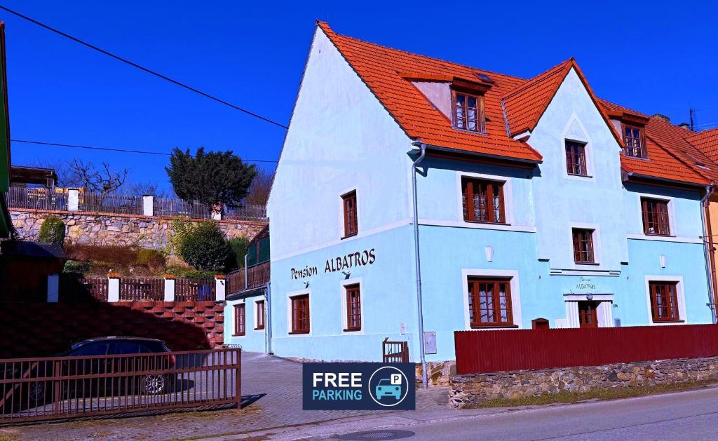 Budova, kde se penzion nachází