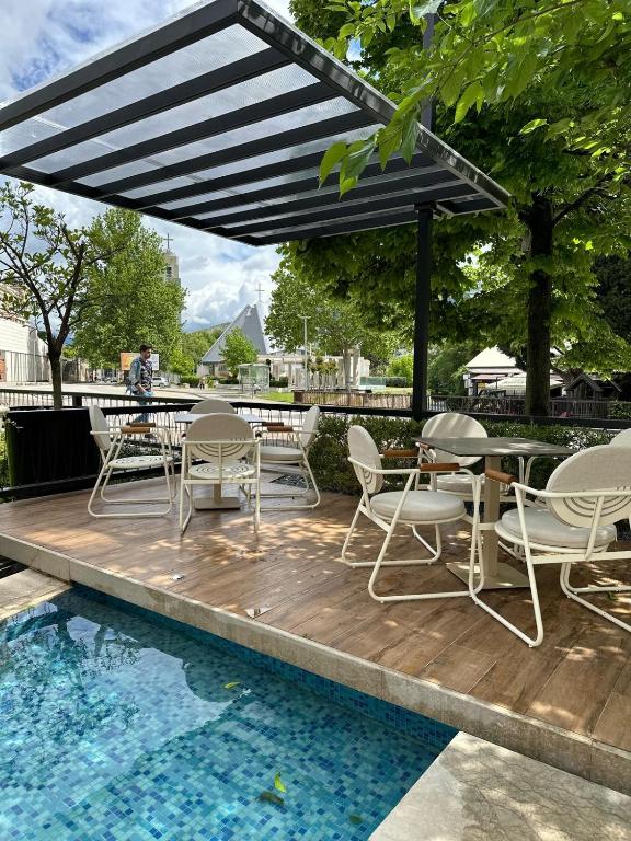 Bazén v ubytování Hotel Radobolja nebo v jeho okolí