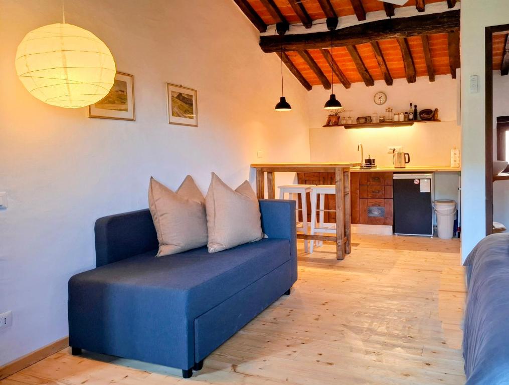 Kuchyň nebo kuchyňský kout v ubytování Il Palazzo, Le Fornaci