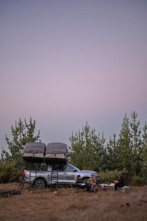 Příroda nedaleko luxury tent