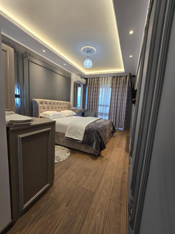 Postel nebo postele na pokoji v ubytování Hotel Belvedere