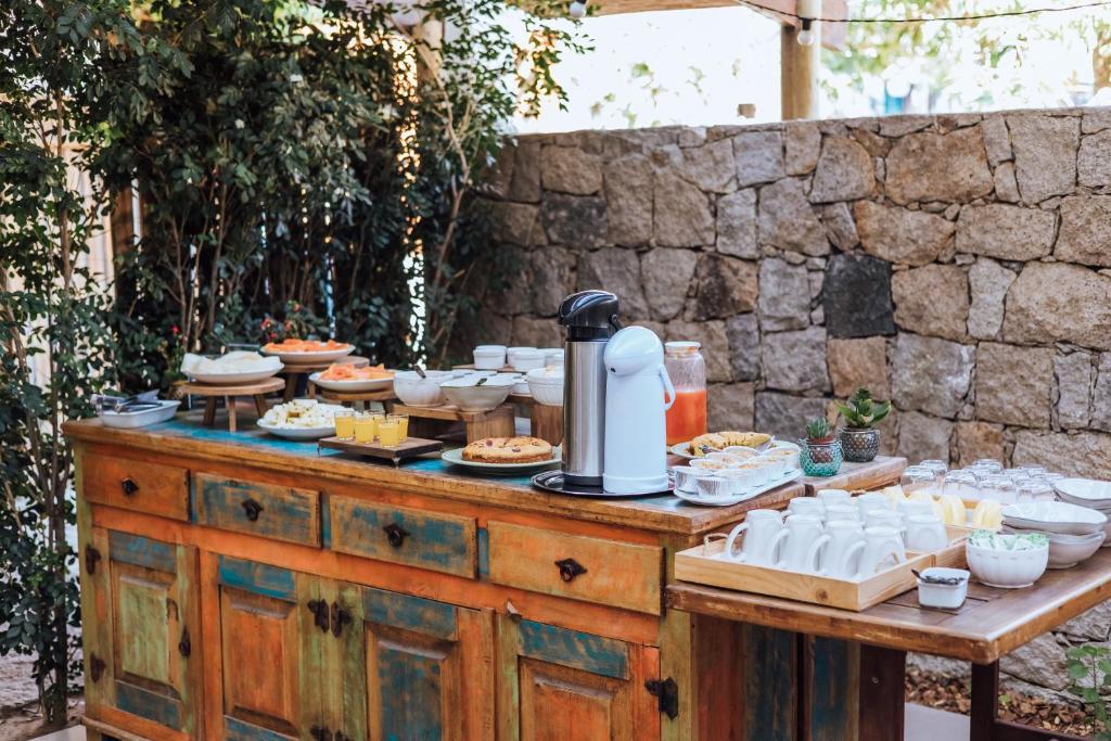 Comida in lodge ou em algum lugar perto