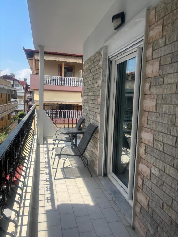 Balkón nebo terasa v ubytování Indigo sea view rooms