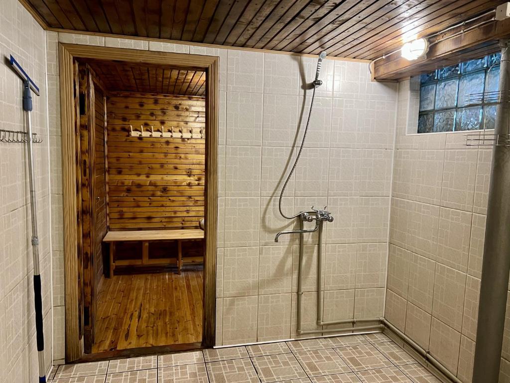 Koupelna v ubytování Vesiroos Villa