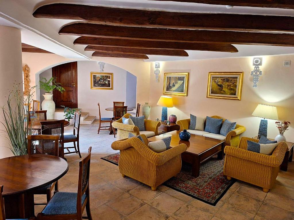 Posezení v ubytování Hotel Il Vecchio Mulino