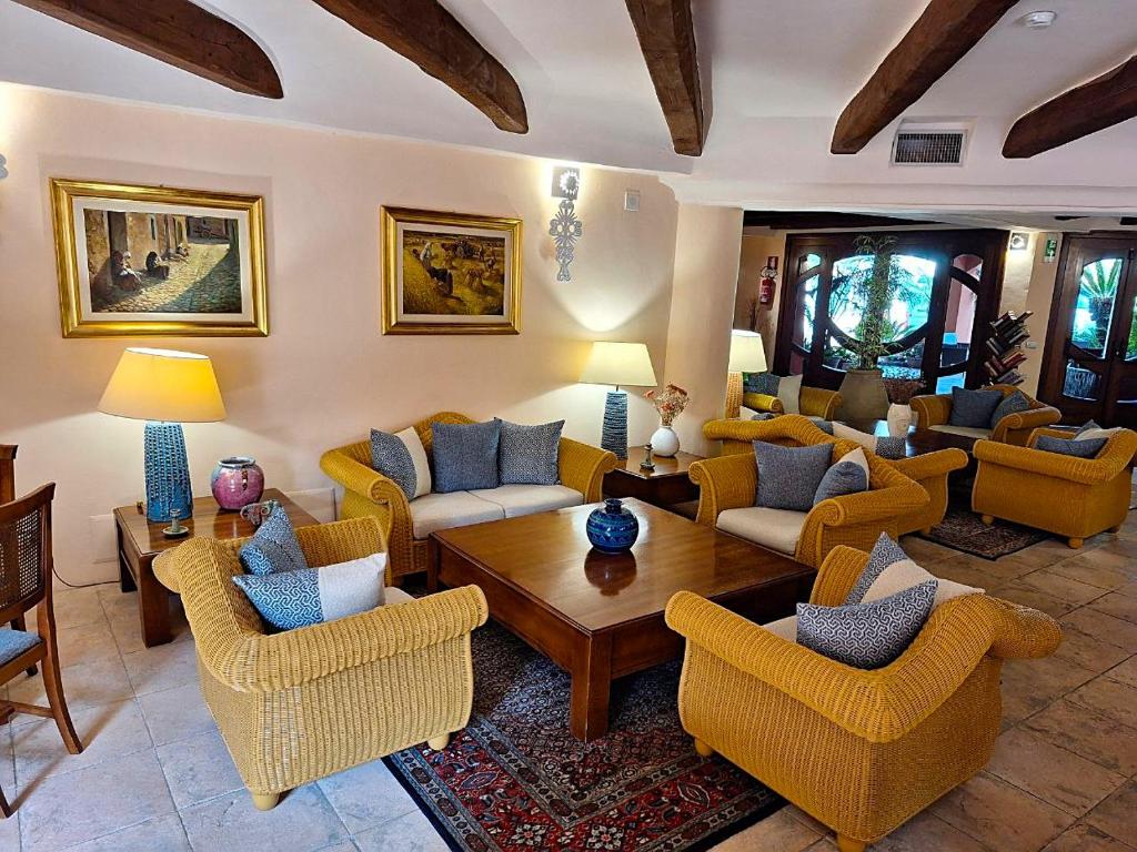 Posezení v ubytování Hotel Il Vecchio Mulino