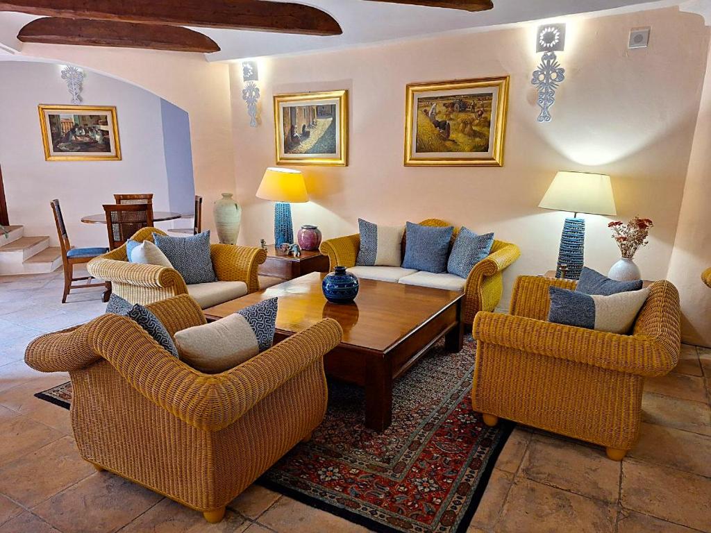 Posezení v ubytování Hotel Il Vecchio Mulino