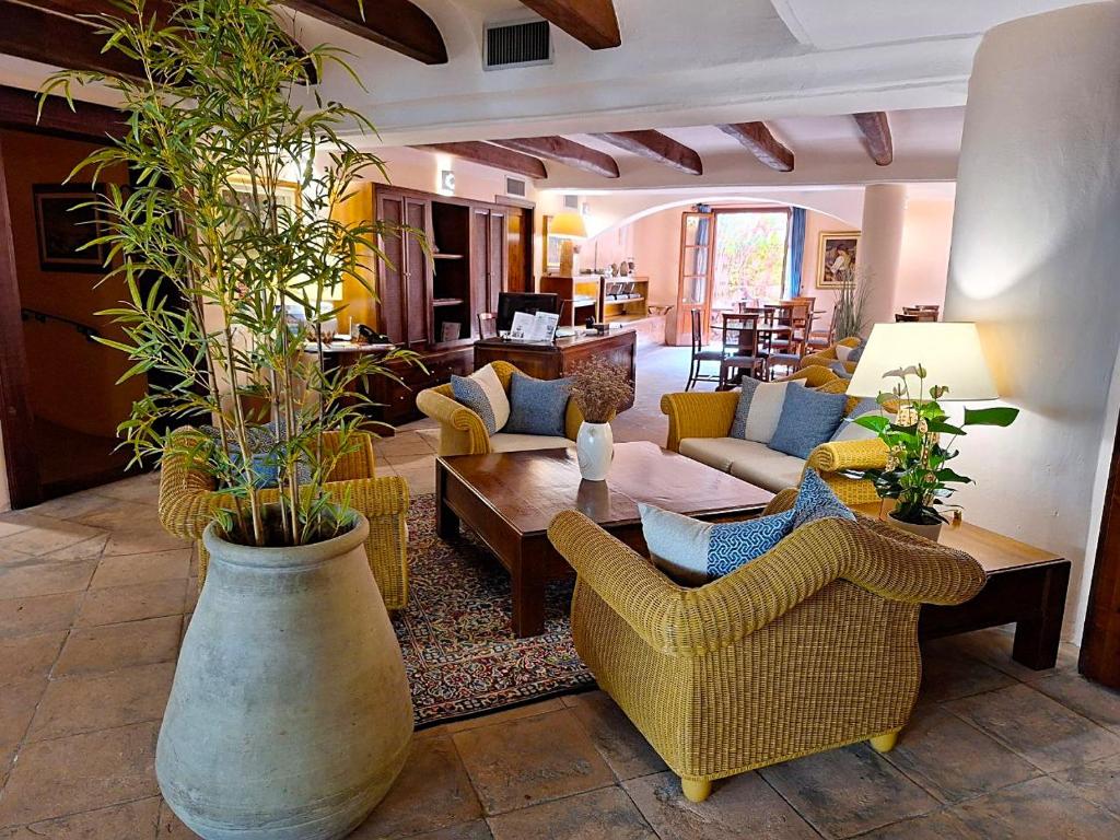 Posezení v ubytování Hotel Il Vecchio Mulino
