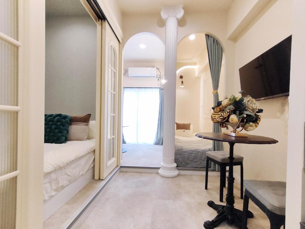 D8 东京新宿高田马场温馨两室民宿 Shinjuku T akadanobaba Cozy 2BR Apart ment 步行可达车站 山手线直达涩谷新宿池袋 适合家庭朋友情侣旅行长期入住 Quiet Family St ay in Tokyo