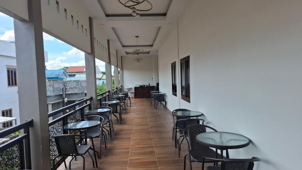 Balkón nebo terasa v ubytování Homestay Sa'adah