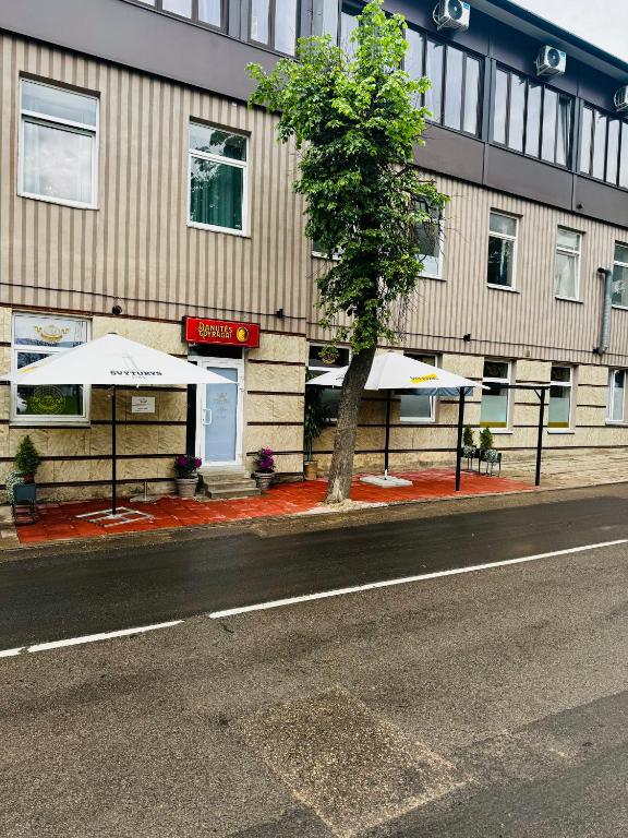 Budova, kde se penzion nachází