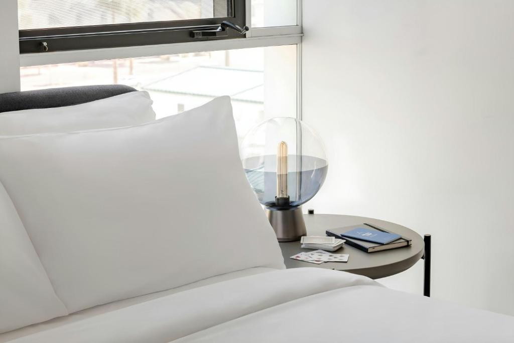 Posezení v ubytování Sonder by Marriott Bonvoy Ida Apartments Downtown