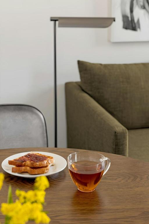 Posezení v ubytování Sonder by Marriott Bonvoy Ida Apartments Downtown