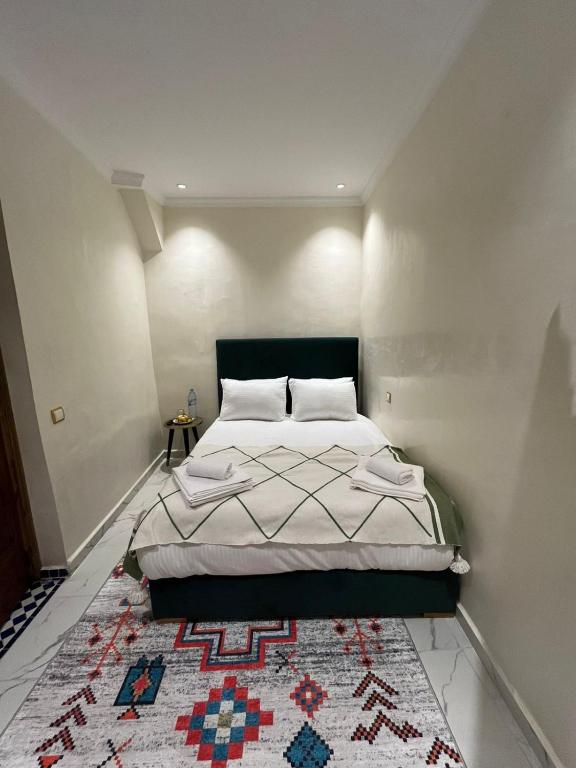 Postel nebo postele na pokoji v ubytování Riad Abrare