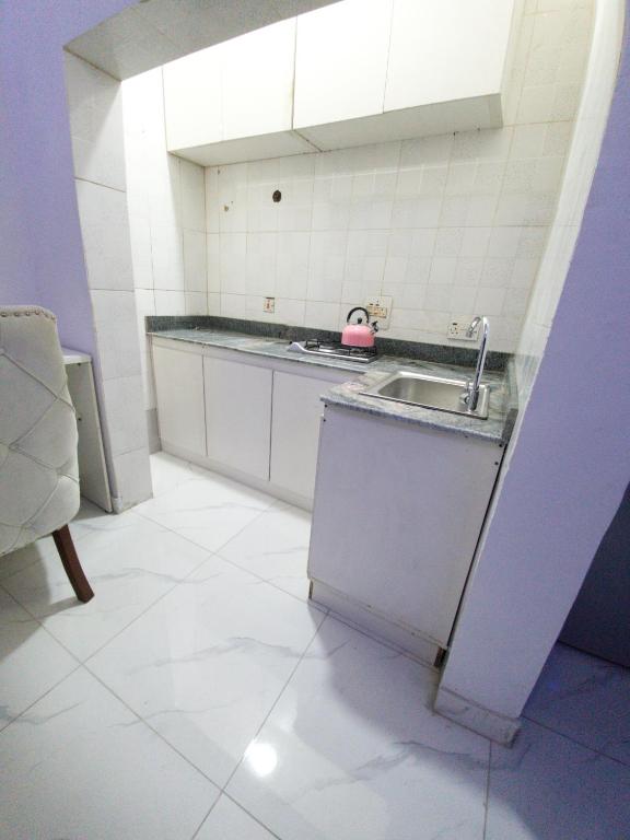 Kuchyň nebo kuchyňský kout v ubytování REGNO Apartment