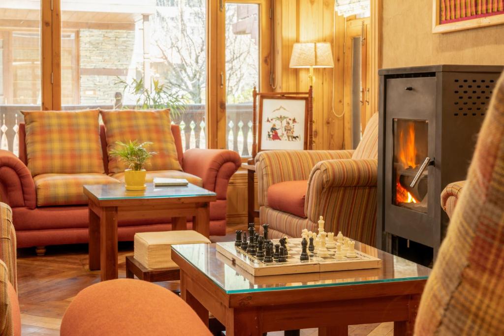 Posezení v ubytování Shivadya - A Luxury Boutique Experience
