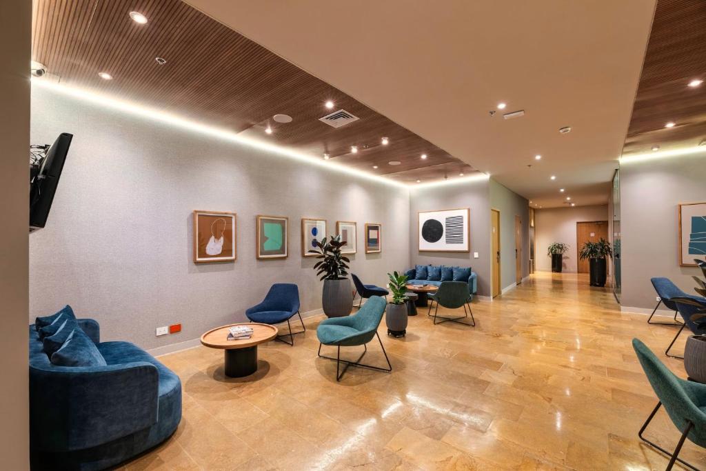 Posezení v ubytování Hotel Holiday Inn Express & Suites Medellin by IHG