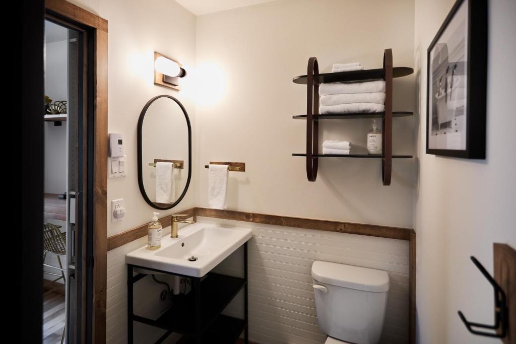 Vannituba majutusasutuses Motel Boutique Hygge